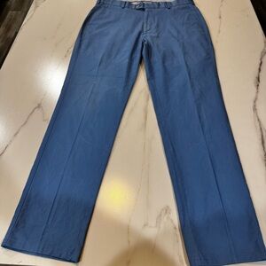 Petter Millar blue pima cotton chino 34x30
